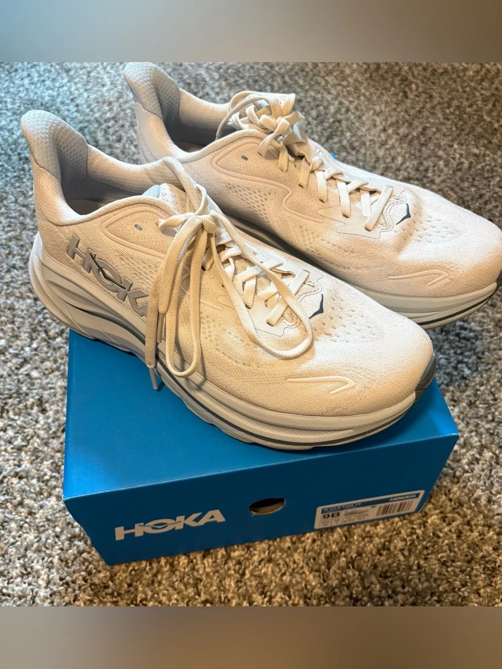 Hoka Clifton 10 Women's Grout/Mineral Blue